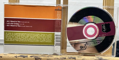 911 : All I Want Is You Music CD In Good Condition 9524