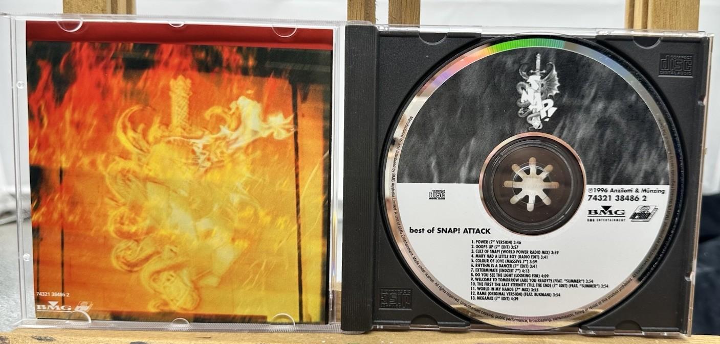 Best Of Snap! Attack Music CD In Good Condition 9547