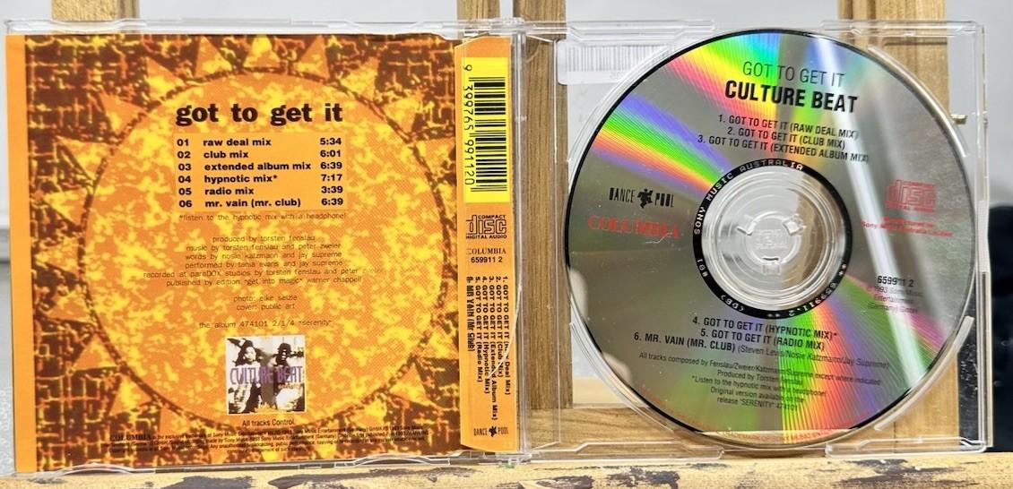 Culture Beat Got To Get It Music CD In Good Condition 9535