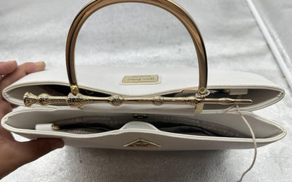 Loungefly Harry Potter Deathly Hollows Elder Wand Handbag White New No Tag 9170