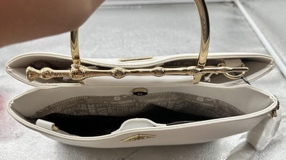 Loungefly Harry Potter Deathly Hollows Elder Wand Handbag White New No Tag 9174