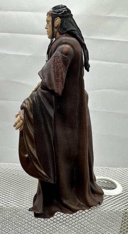 Lord Of The Rings Fellowship Of The Ring Elround Of Rivendell Figure 18cm 9189