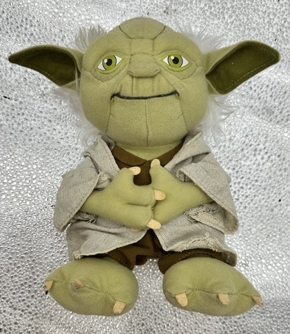 Star Wars Yoda Soft Plush Toy - 22 cm In Good Condition 9805