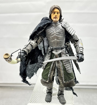 Lord Of The Rings Fellowship Of The Ring Poseable Boromir Action Figure 17cm9184