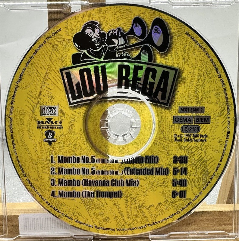 Lou Bega CD Disc Only In Good Condition 9562