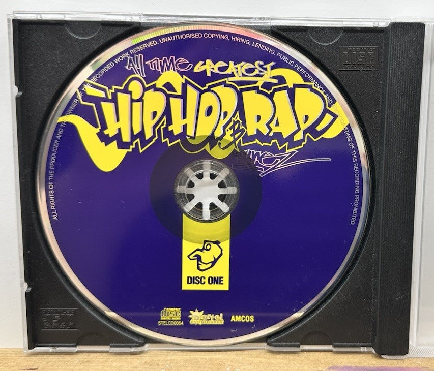 All Time Greatest Hip Hop & Rap Tunez CD In OK Condition Missing Disc 9567