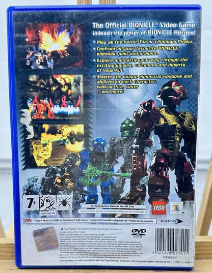 Bionicle Heroes Play Station 2 / PS2 Complete In Good Condition 10295