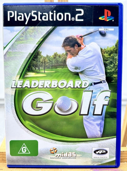Leaderboard Golf Play Station 2 / PS2 Complete In Good Condition 10314