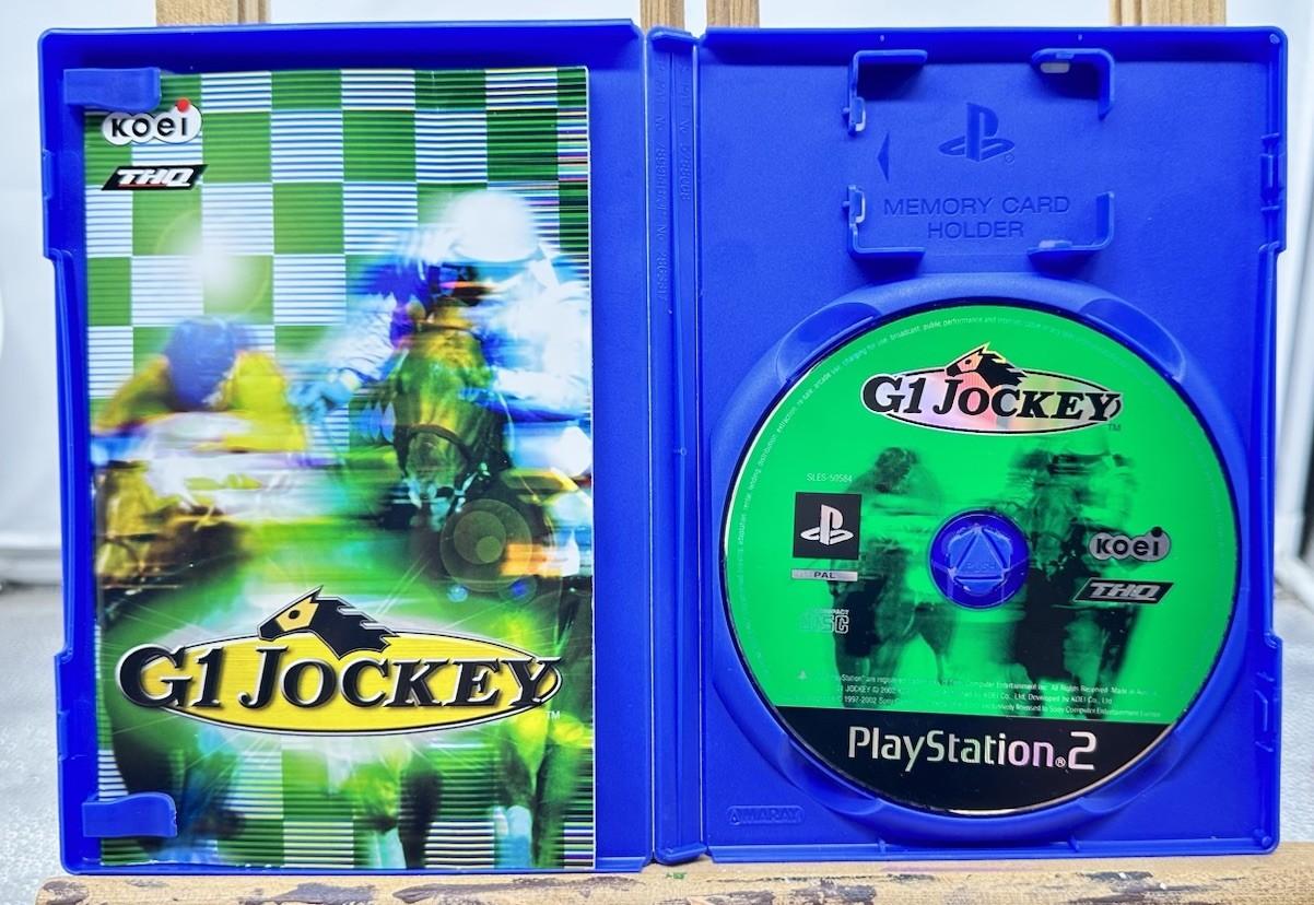 G1 Jockey Play Station 2 / PS2 Complete In Good Condition 10315