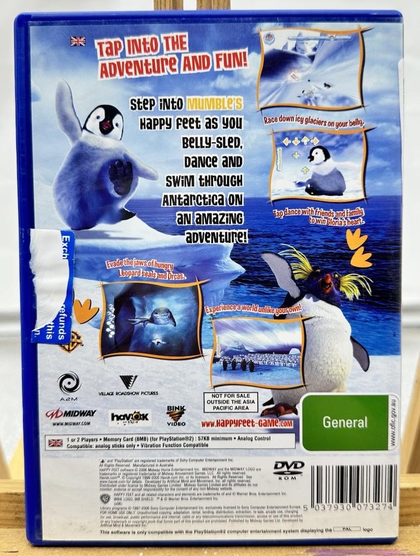 Happy Feet Play Station 2 / PS2 Complete In Good Condition 10305