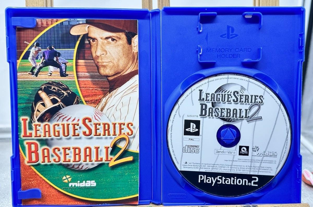 League Series Baseball 2 Play Station 2 / PS2 Complete In Good Condition 10316