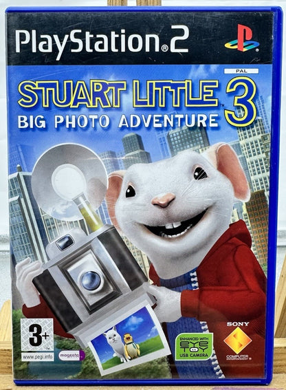 Stuart Little 3 Big Photo Adventure Play Station 2 / PS2 Complete In GC 10300
