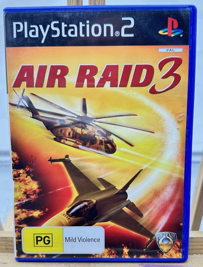 Air Raid 3 Play Station 2 / PS2 Complete In Good Condition 10307