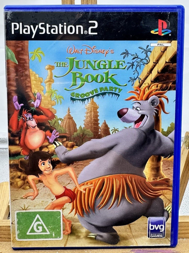 The Jungle Book Groove Party Play Station 2 / PS2 Complete In Good Cond 10291