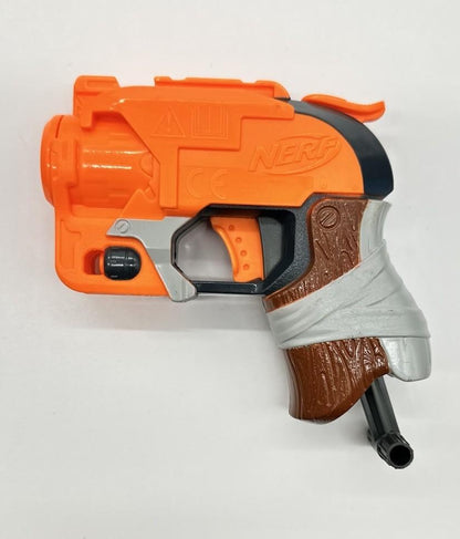 Nerf Zombie Strike Micro Shots Hammershot Blaster No Darts In Good Condition