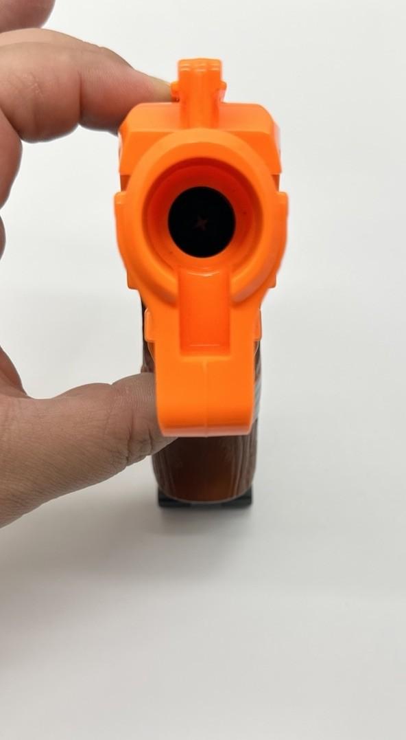 Nerf Zombie Strike Micro Shots Hammershot Blaster No Darts In Good Condition