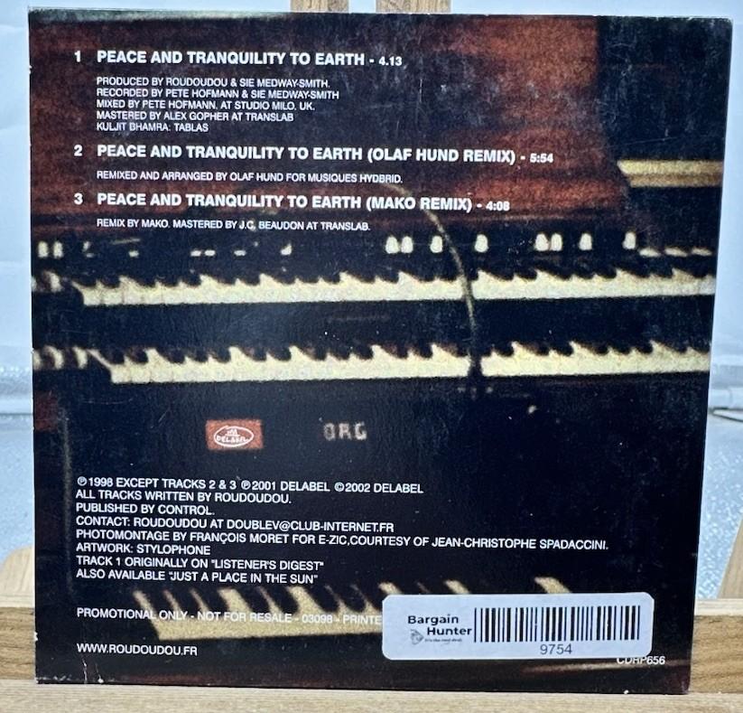 Roudoudou : Peace and Tranquility to Earth Music CD In Good Condition 9754
