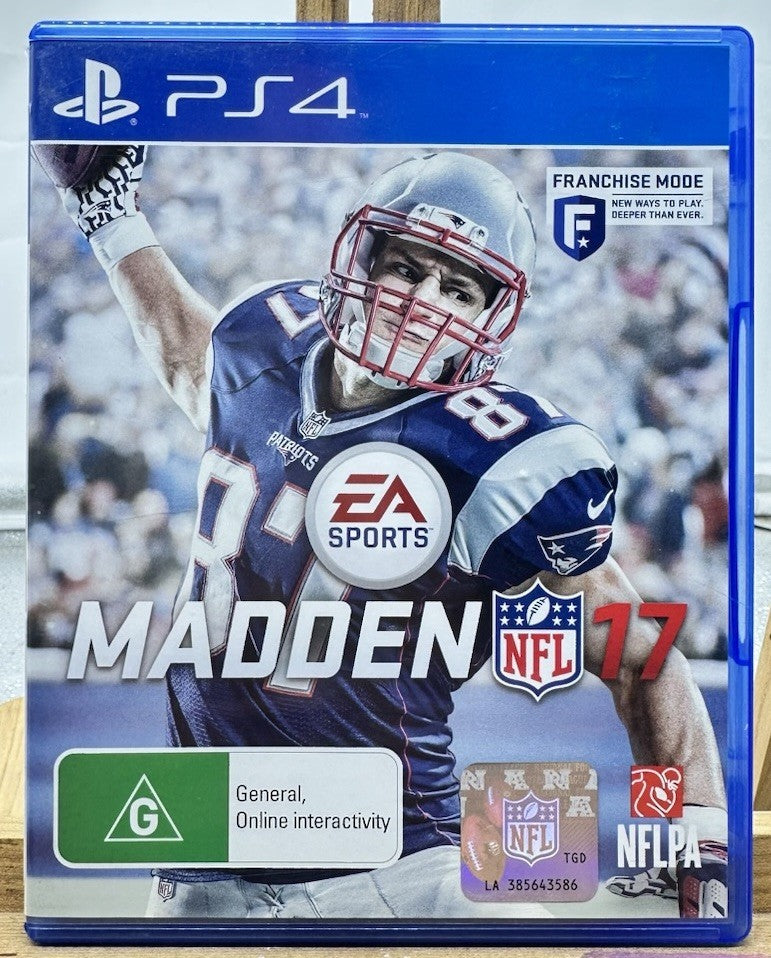 EA Sports NFL Madden 17 Play Station 4 / PS4 Incomplete In Good Condition 10278