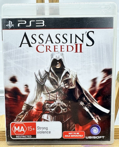 Assassin's Creed 2 PAL Play Station 3 / PS3 Complete In Good Condition 10244