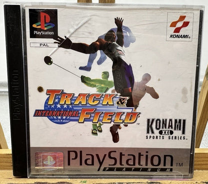 International Track & Field Play Station 1 / PS1 Complete Damaged Case 10321