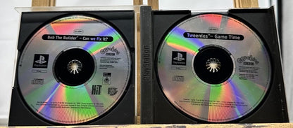 Bob The Builder & Tweenies Play Station 1 / PS1 Complete In Good Condition 10320