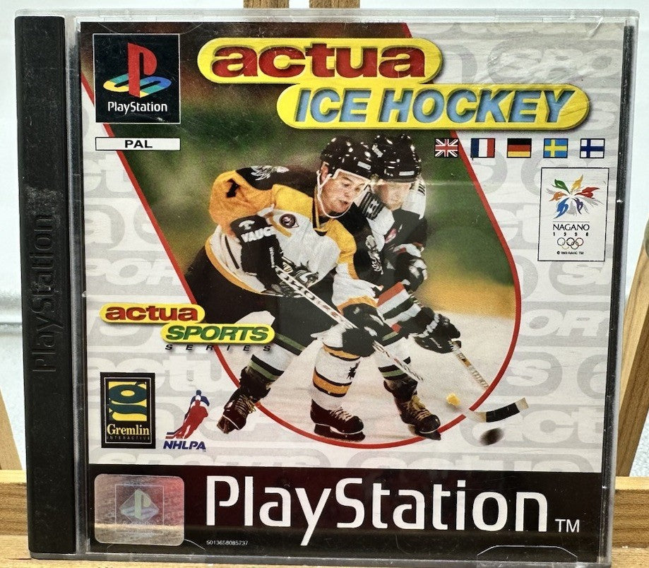 Actua Ice Hockey Play Station 1 / PS1 Complete In Good Condition 10178