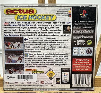 Actua Ice Hockey Play Station 1 / PS1 Complete In Good Condition 10178