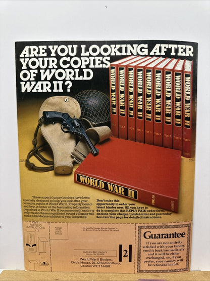 World War II NO. 140 S.S. Foreign Volunteers Magazine In Good Condition