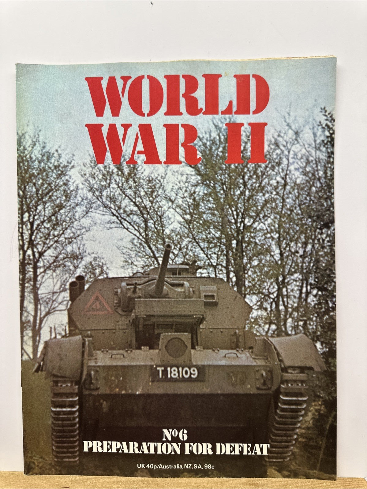 World War II NO. 6 Magazine In Good Condition