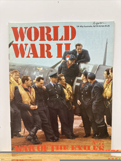 World War II NO. 77 Magazine In Good Condition