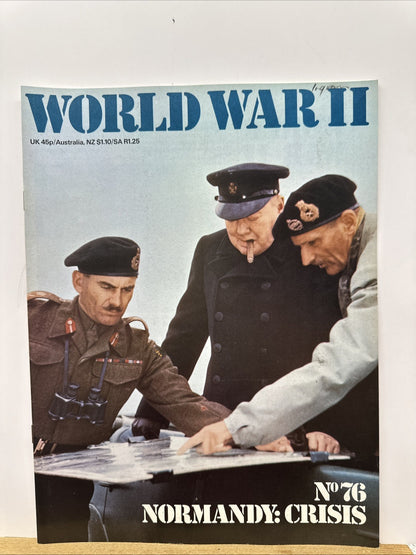 World War II NO. 76 Magazine In Good Condition