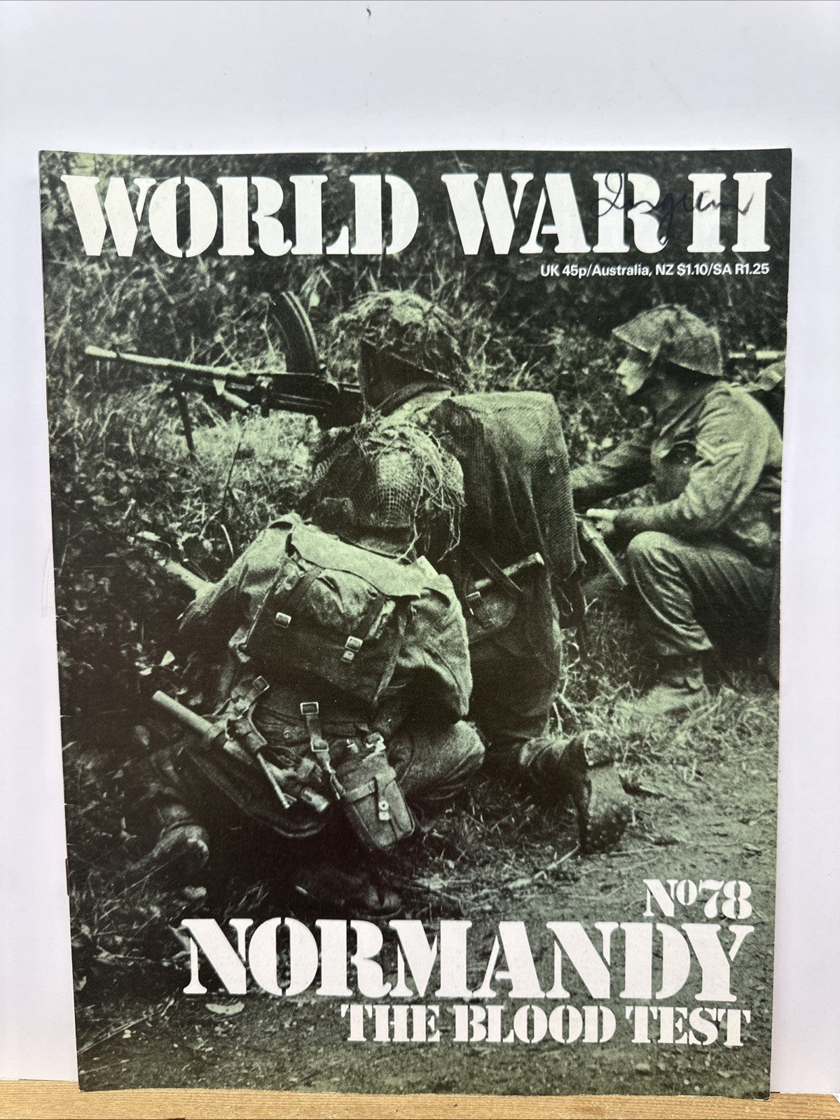 World War II NO. 78 Magazine In Good Condition