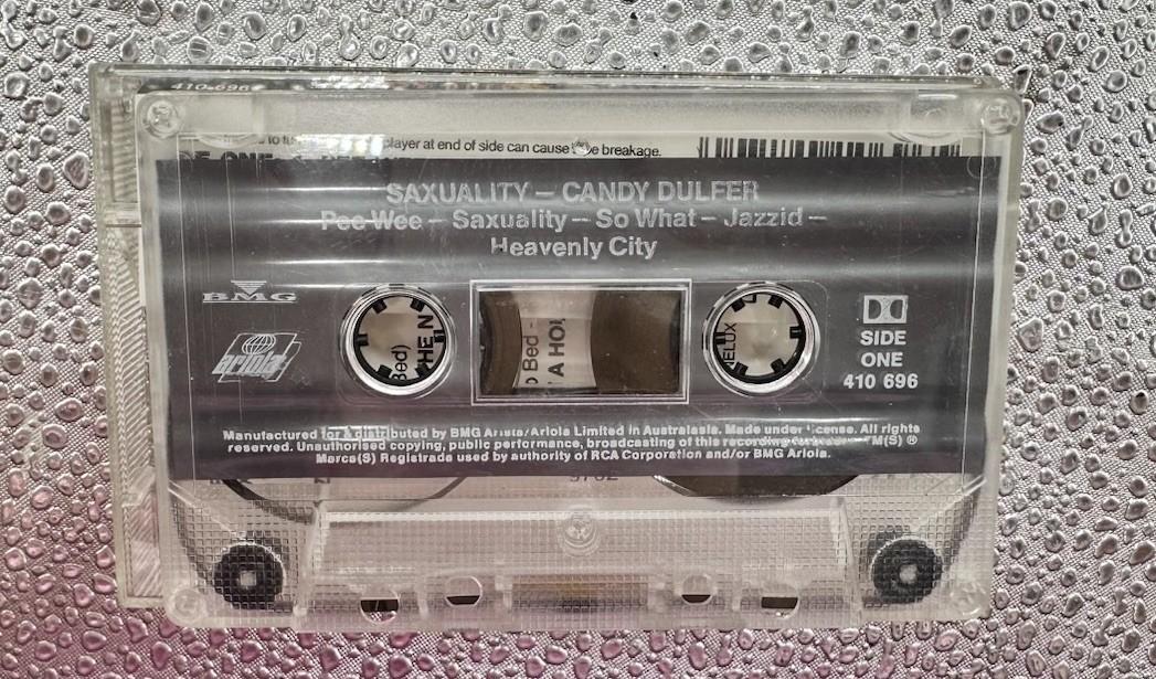 Cany Dulfer : Saxuality Cassette Tape In Good Condition 9702