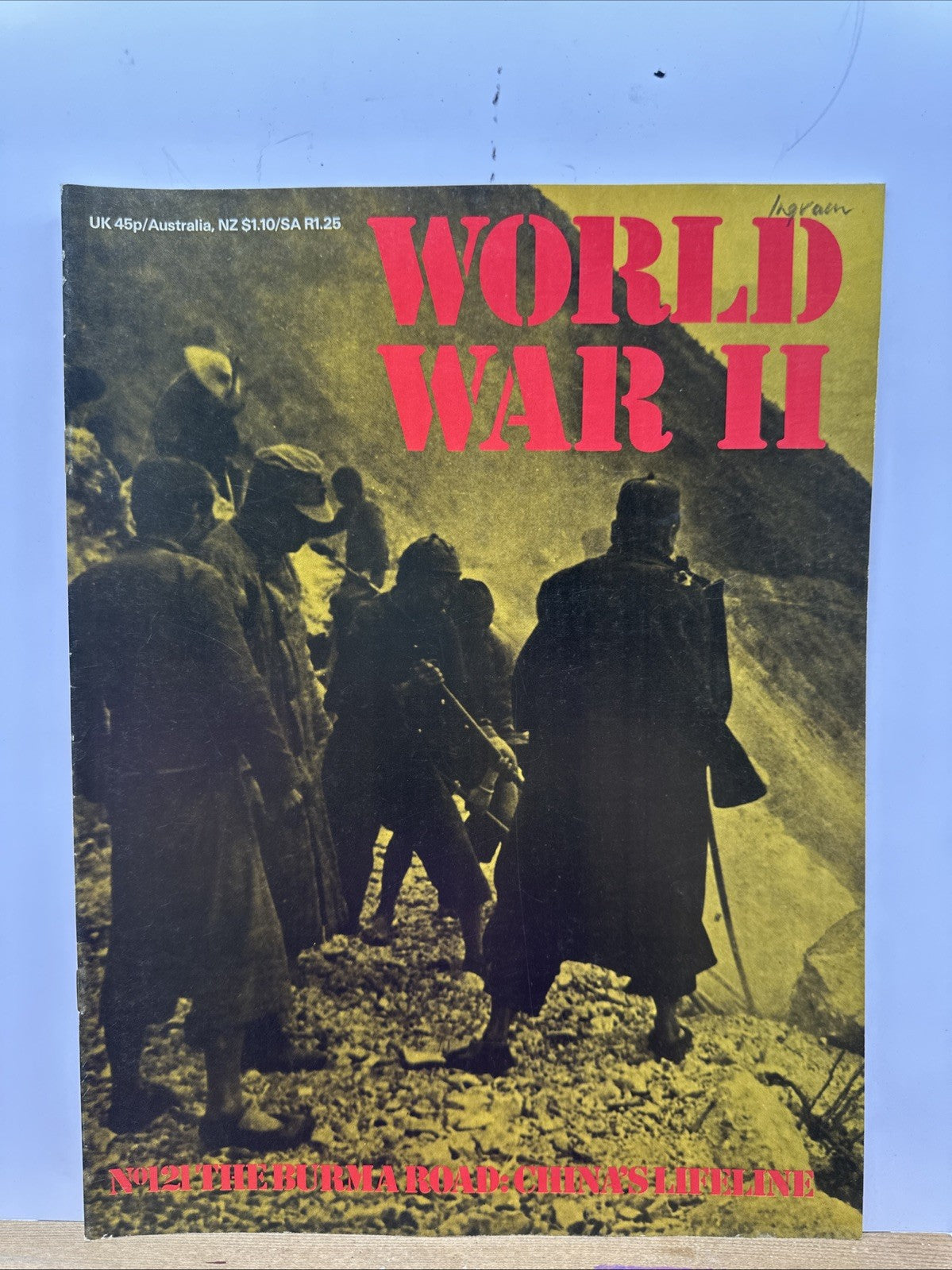 World War II NO. 121 Magazine In Good Condition