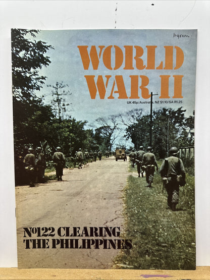 World War II NO. 122 Magazine In Good Condition