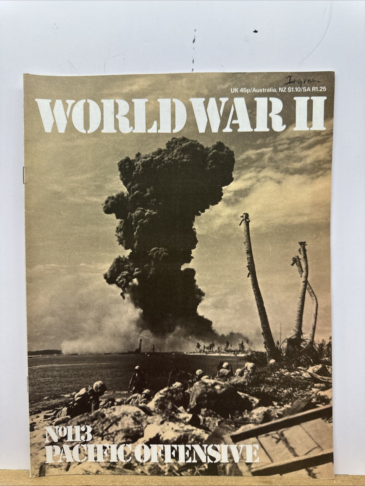 World War II NO. 113 Magazine In Good Condition