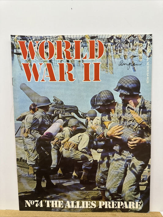 World War II NO. 74 Magazine In Good Condition
