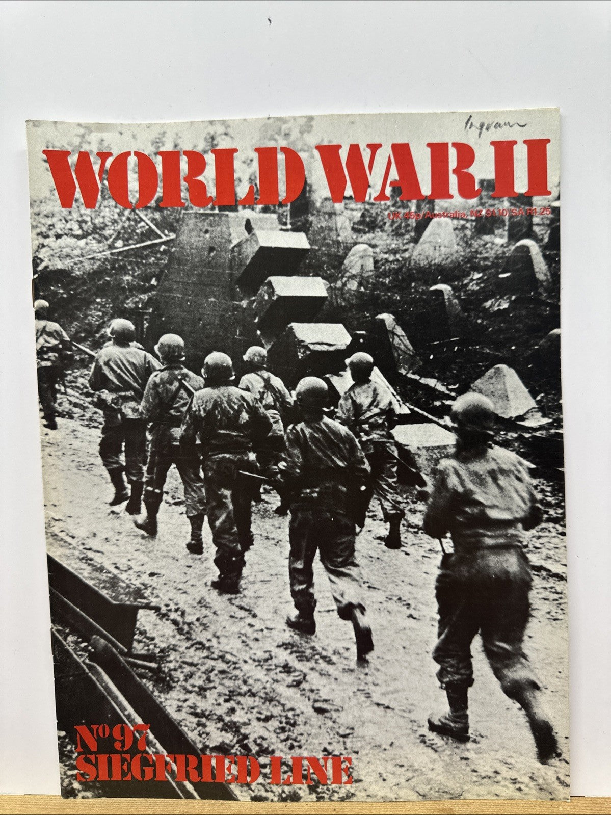 World War II NO. 97 Magazine In Good Condition