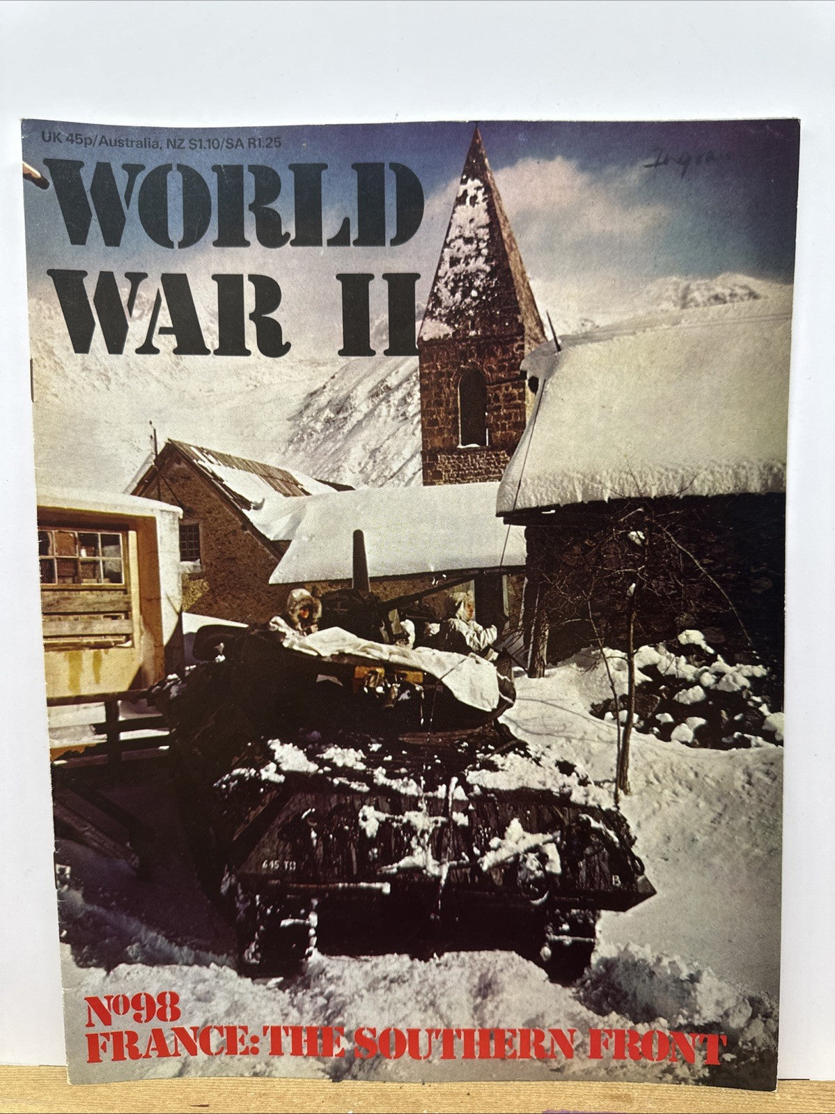World War II NO. 98 Magazine In Good Condition