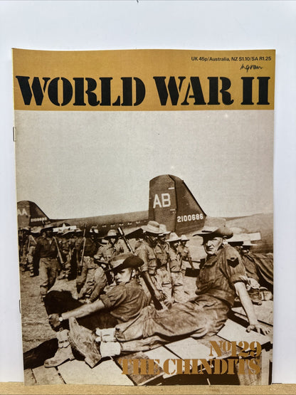 World War II NO. 129 The Chindits Magazine In Good Condition