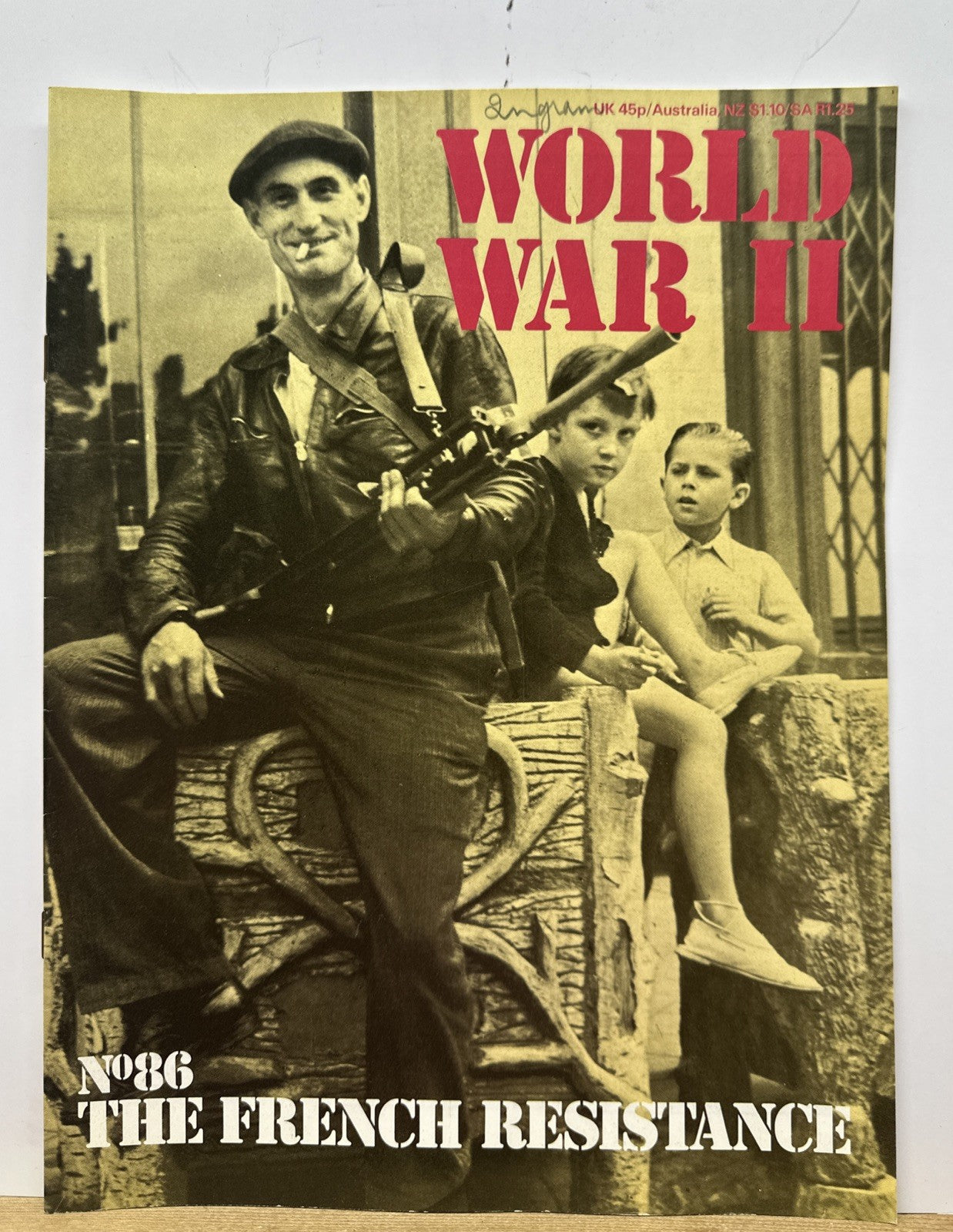 World War II NO. 86 Magazine In Good Condition