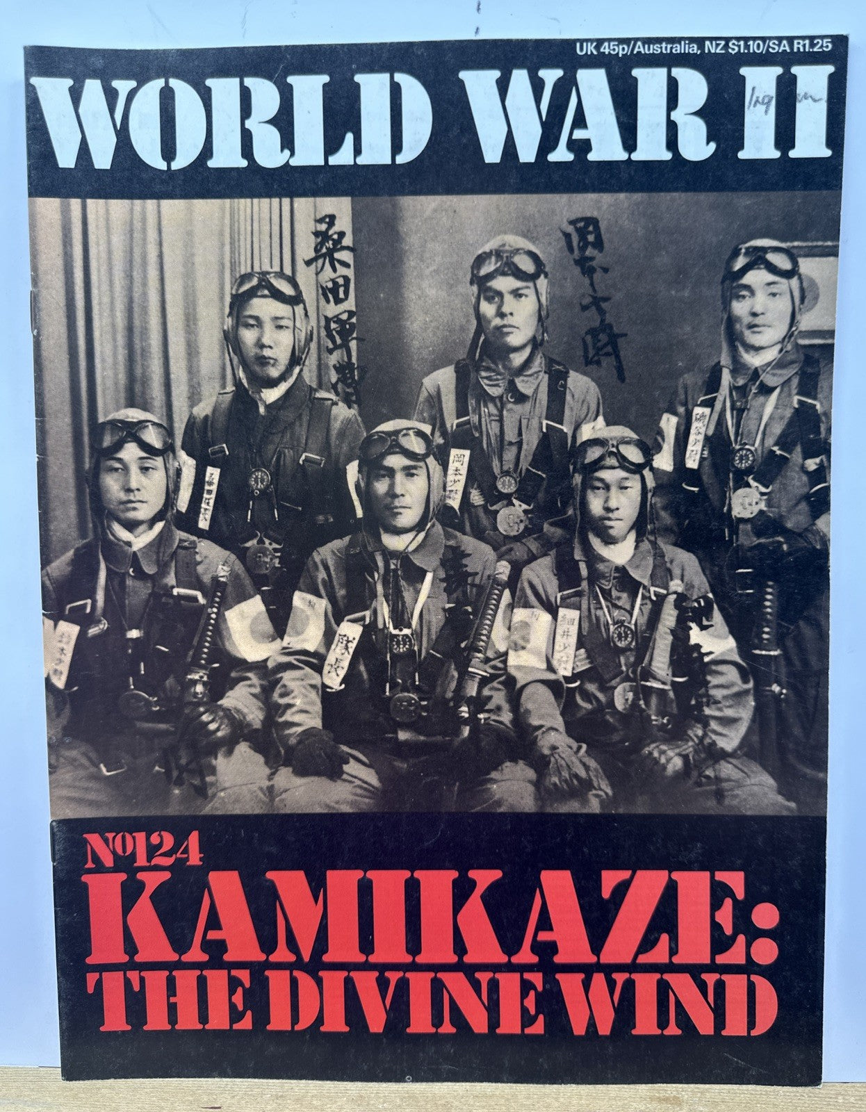 World War II NO. 124 Magazine In Good Condition