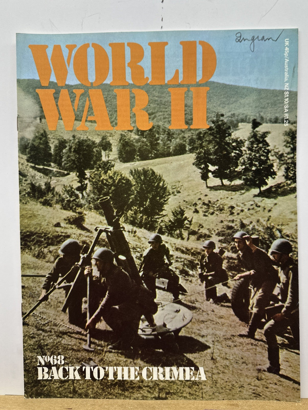 World War II NO. 68 Magazine In Good Condition