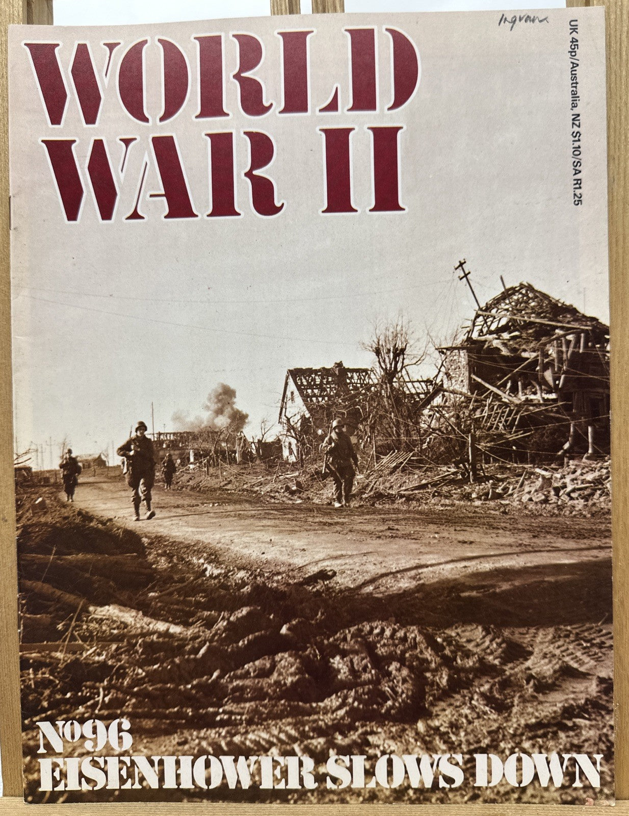 World War II NO. 96 Magazine In Good Condition