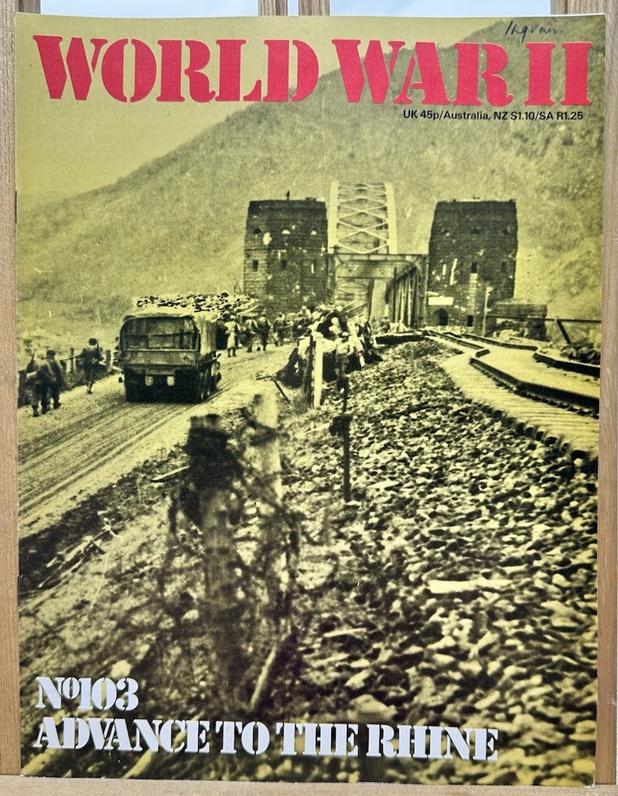 World War II NO. 103 Magazine In Good Condition