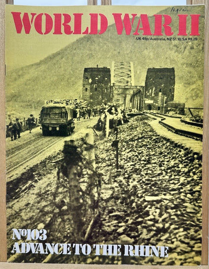 World War II NO. 103 Magazine In Good Condition
