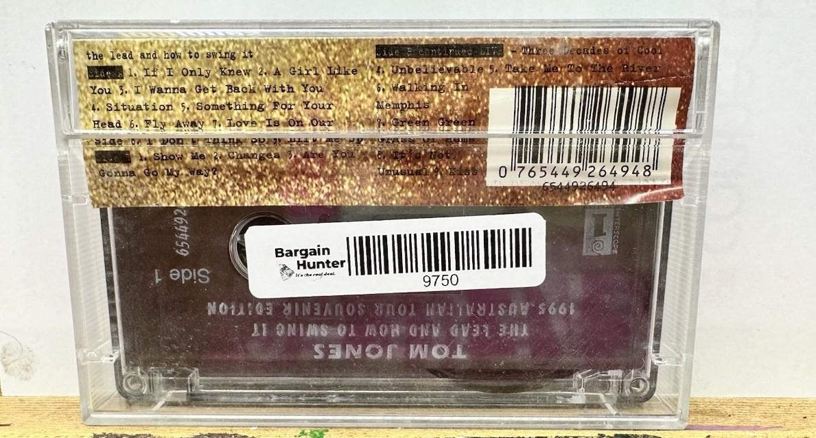 Tom Jones : The Lead And How To Swing It Cassette Tape In Good Condition 9750