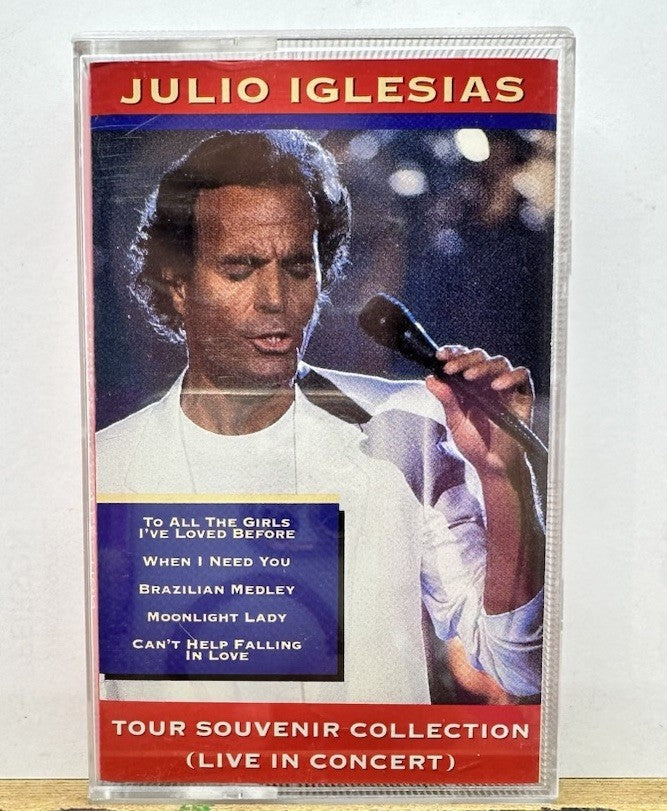 Julio Iglesias : Tour Souvenir Collection Cassette Tape In Good Condition 9751