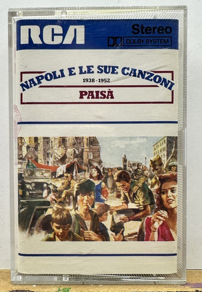 Napoli E Le Sue Canzoni 1938-1952 Paisa Cassette Tape In Good Condition 9739