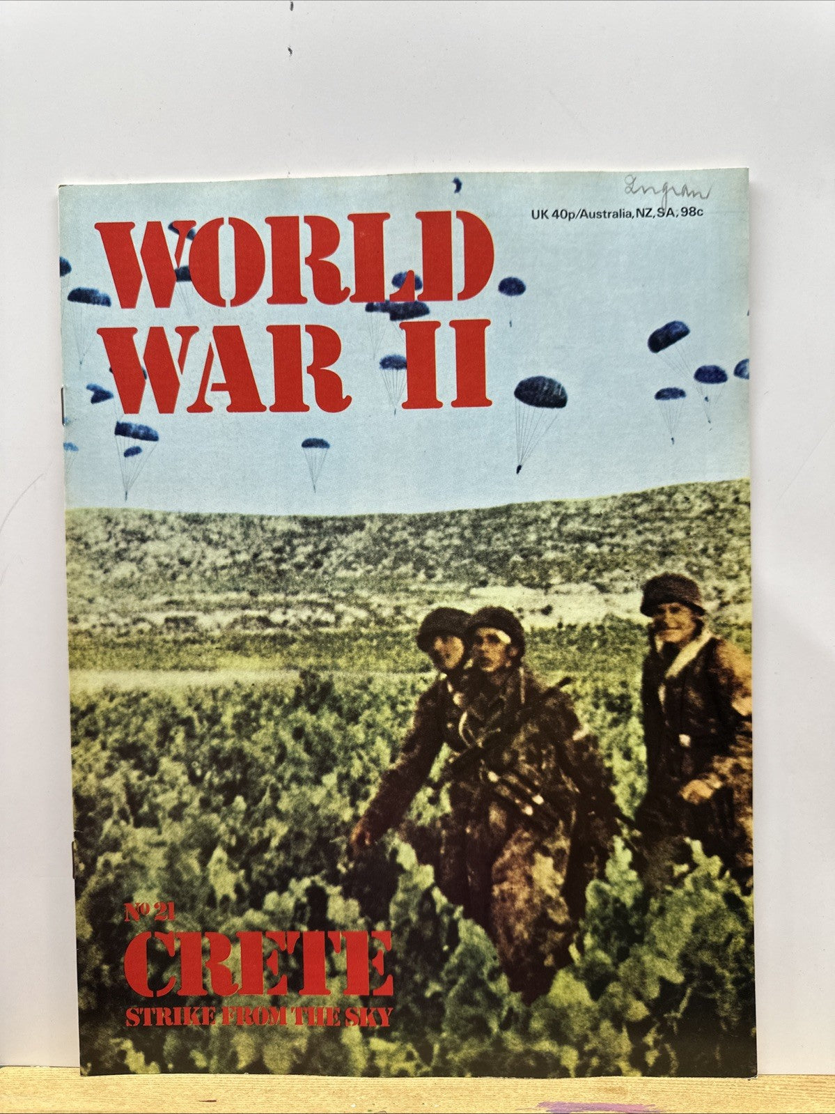 World War II NO. 21 Magazine In Good Condition